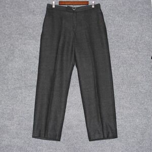 Jennifer & Grace Career Pants Womens 14 Gray Stylish Comfortable 100% Wool